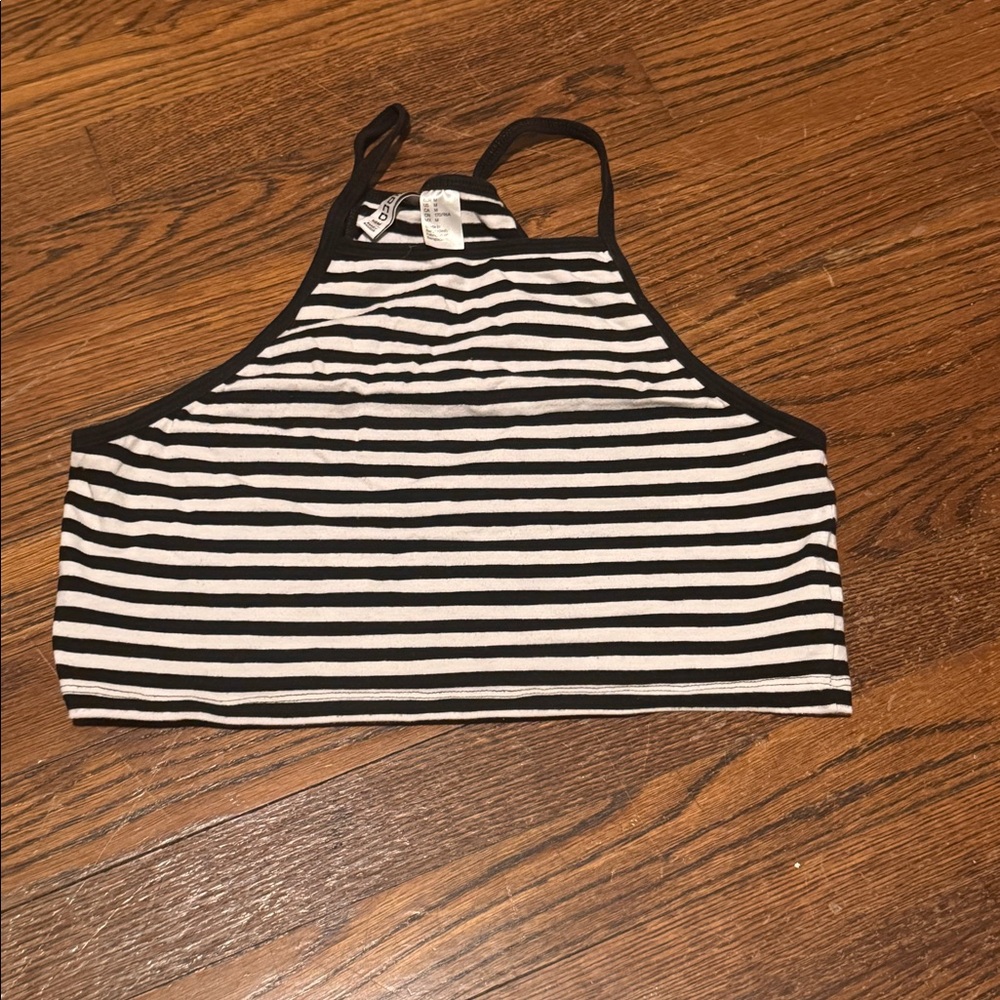 Striped Crop Top